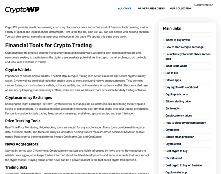 Cryptowp.org thumbnail