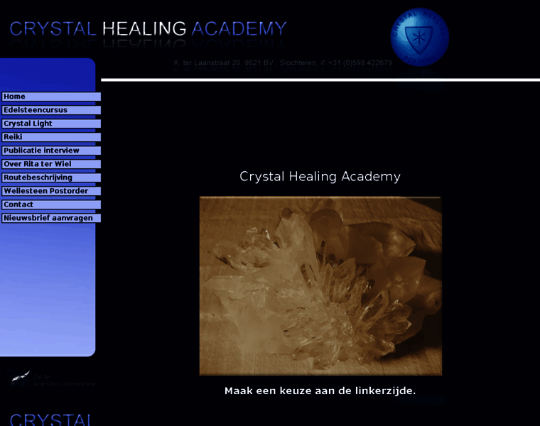 Crystal-healing-academy.nl thumbnail Crystal-healing-academy.nl thumbnail