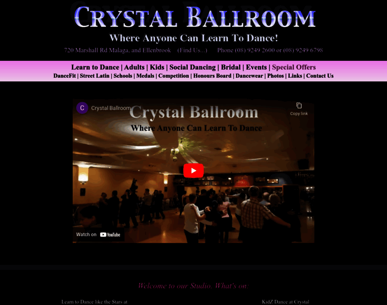 Crystalballroom.com.au thumbnail