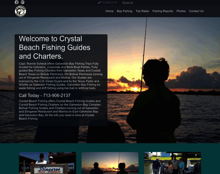 Crystalbeachfishing.com thumbnail
