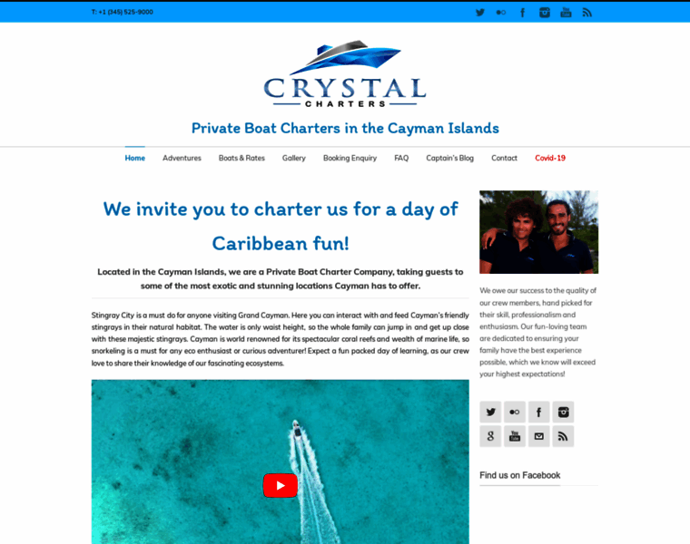 Crystalcharters.com thumbnail