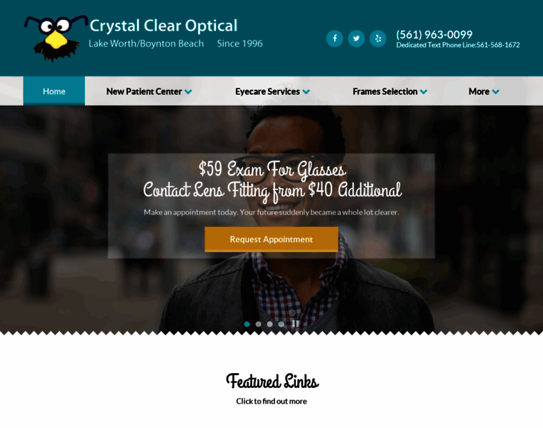 Crystalclearoptical.com thumbnail