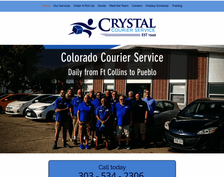 Crystalcourierservice.com thumbnail