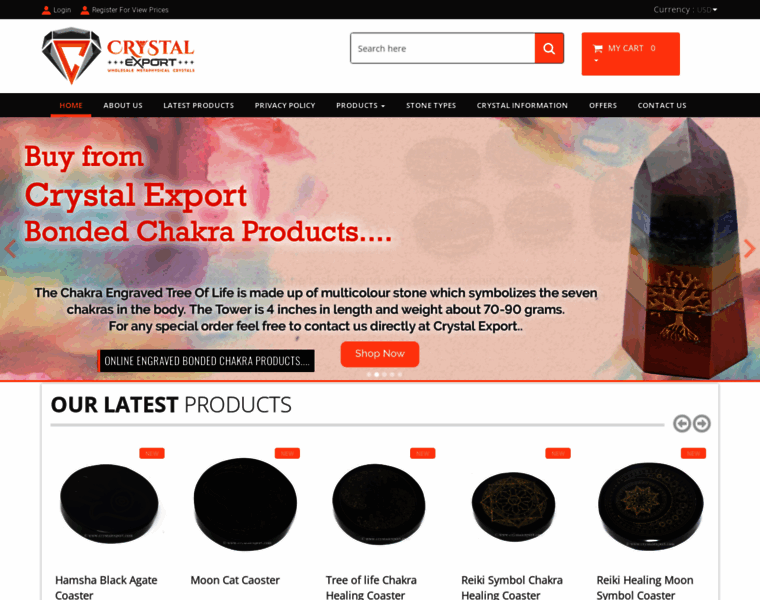 Crystalexport.net thumbnail