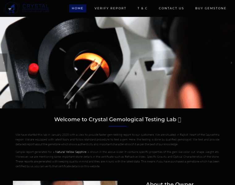 Crystalgemlab.in thumbnail