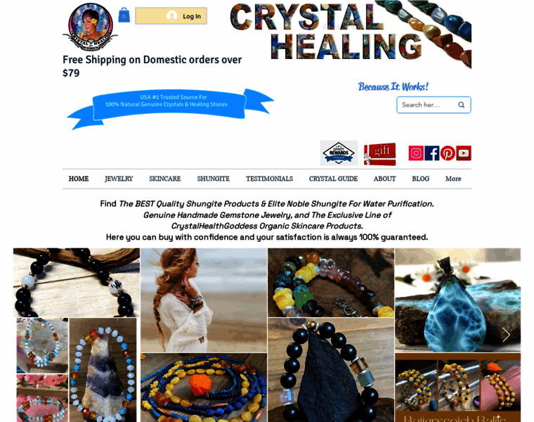 Crystalhealingforwomen.com thumbnail