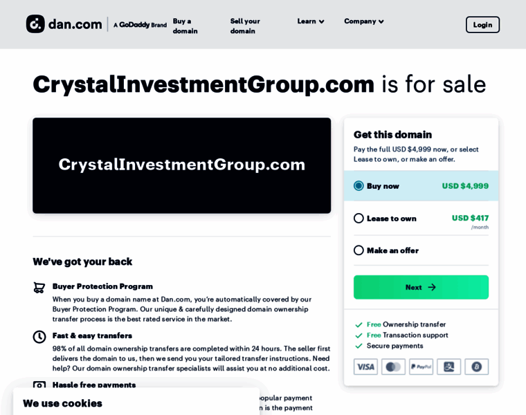 Crystalinvestmentgroup.com thumbnail