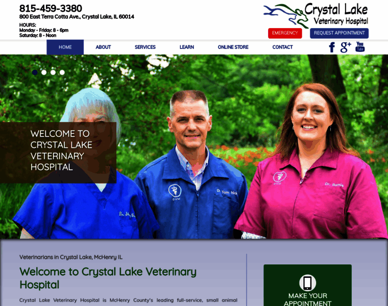 Crystallakevet.com thumbnail