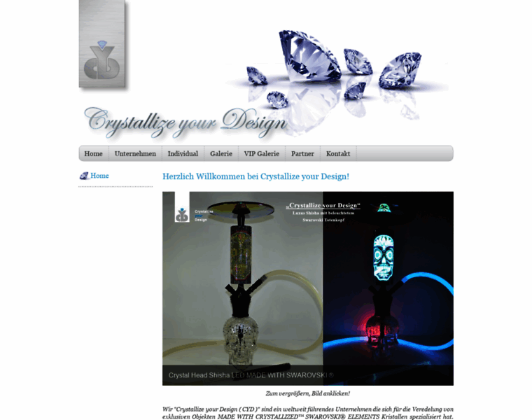 Crystallize-your-design.de thumbnail