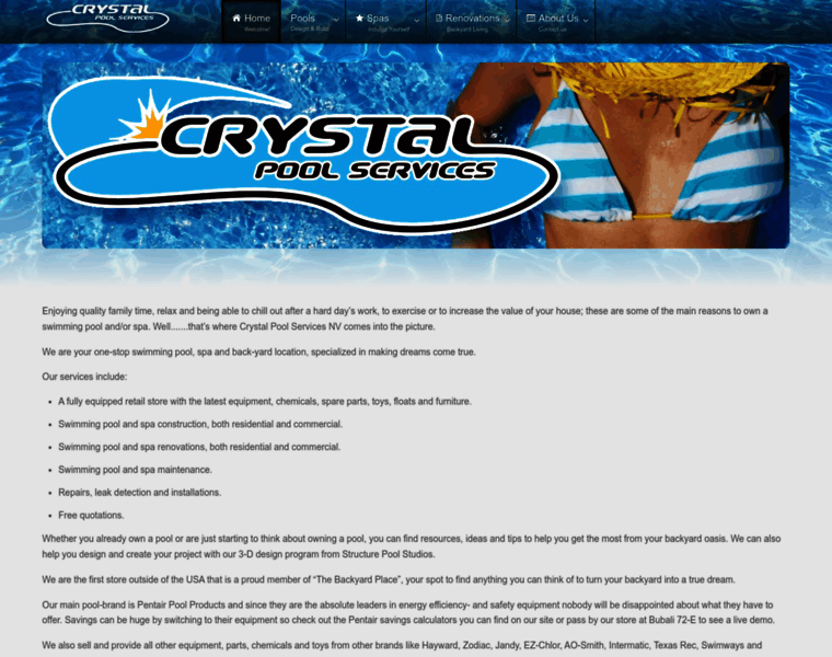 Crystalpool-aruba.com thumbnail