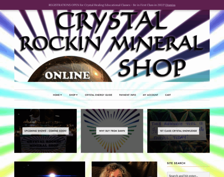 Crystalrockandgem.com thumbnail