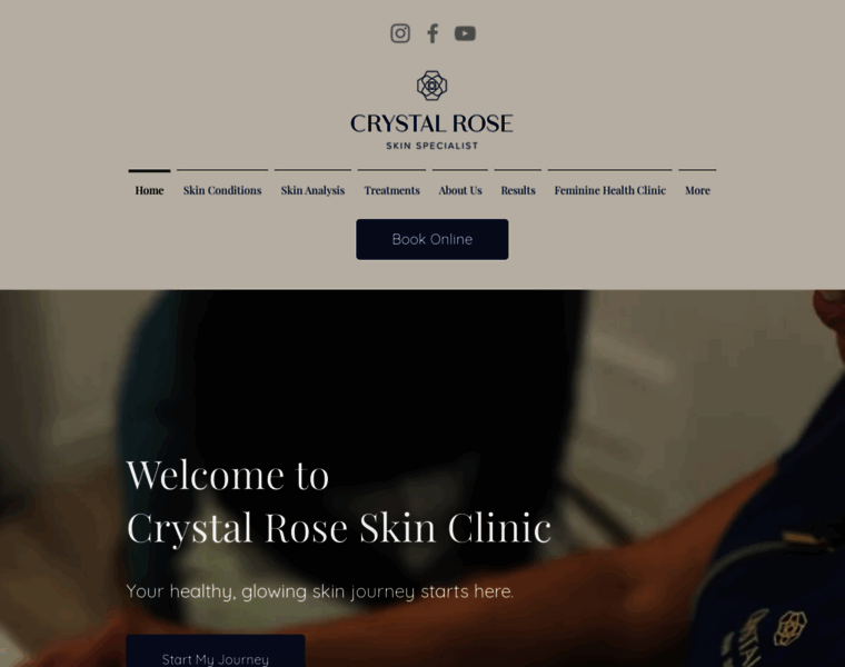 Crystalroseskinclinic.co.uk thumbnail