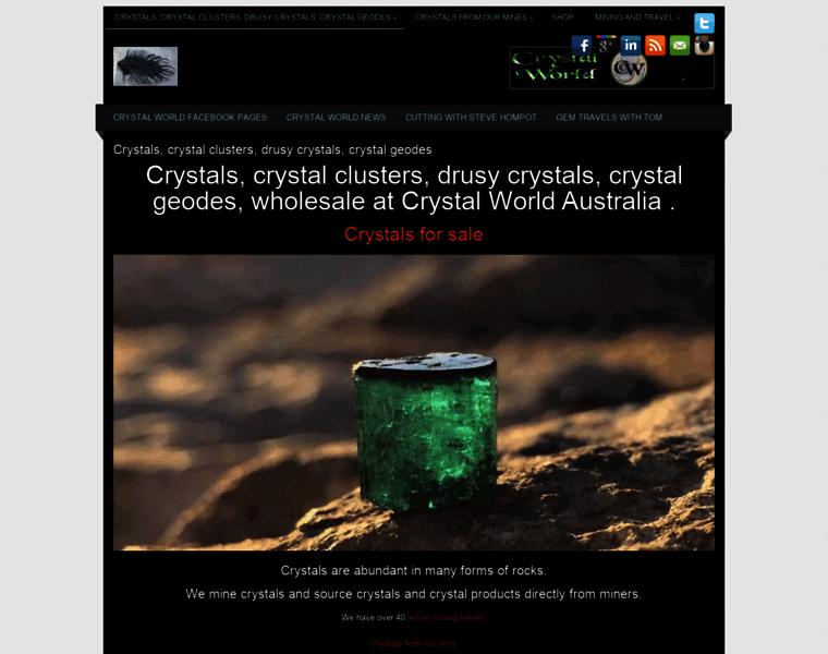 Crystals.crystal-world.com thumbnail