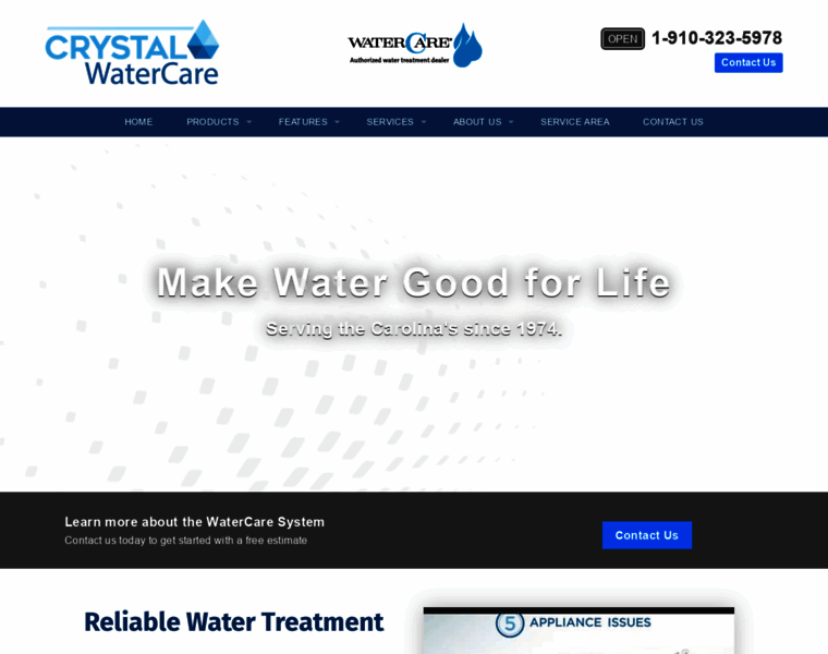 Crystalwatercare.com thumbnail