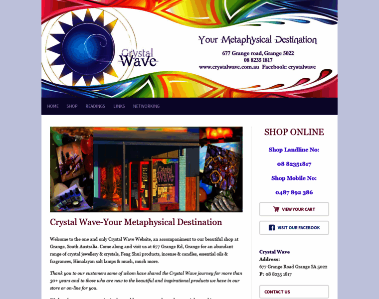 Crystalwave.com.au thumbnail