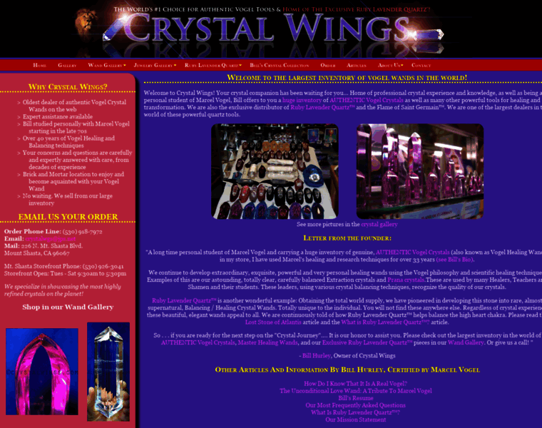 Crystalwings.com thumbnail