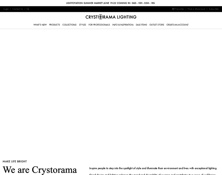 Crystorama.com thumbnail