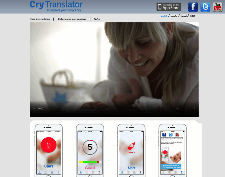 Crytranslator.com thumbnail
