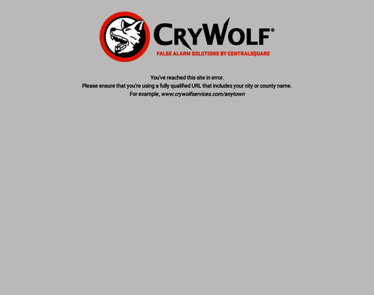 Crywolfservices.com thumbnail