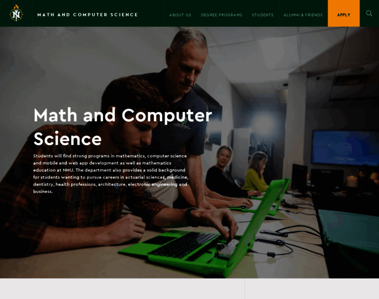 cs.nmu.edu at WI. Home | Math and Computer Science