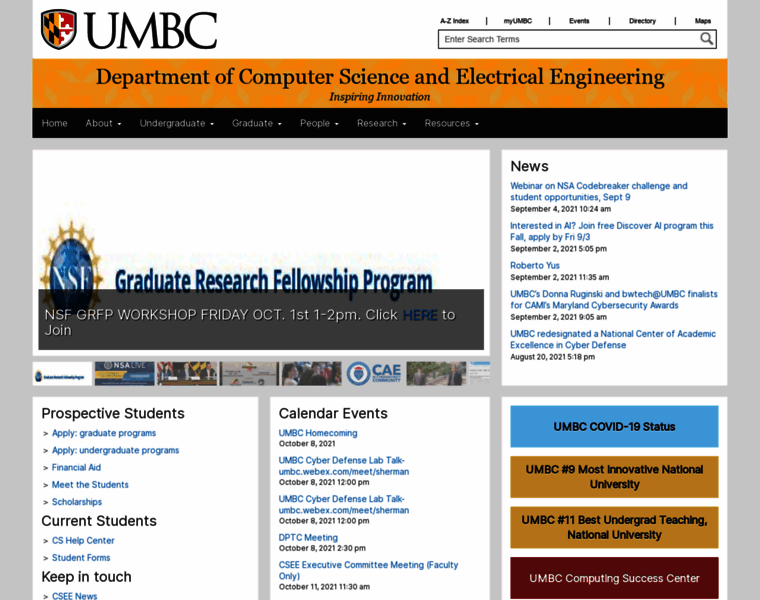 Cs.umbc.edu thumbnail