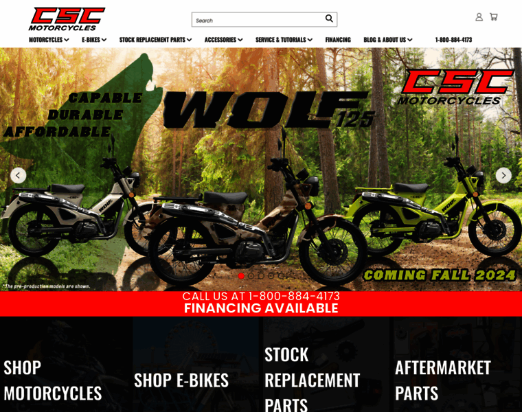 Cscmotorcycles.com thumbnail
