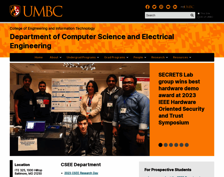 Csee.umbc.edu thumbnail