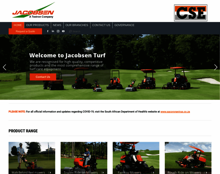 Cseturf.co.za thumbnail