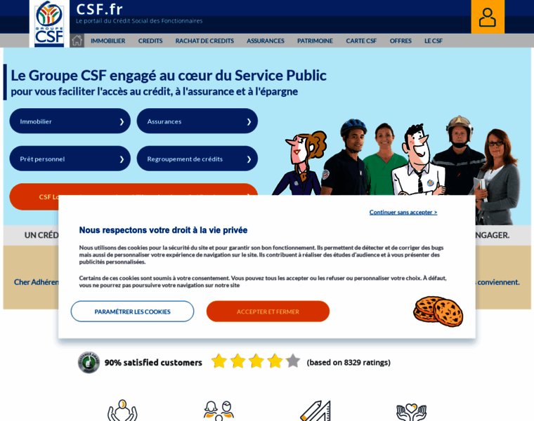 Csf.fr thumbnail