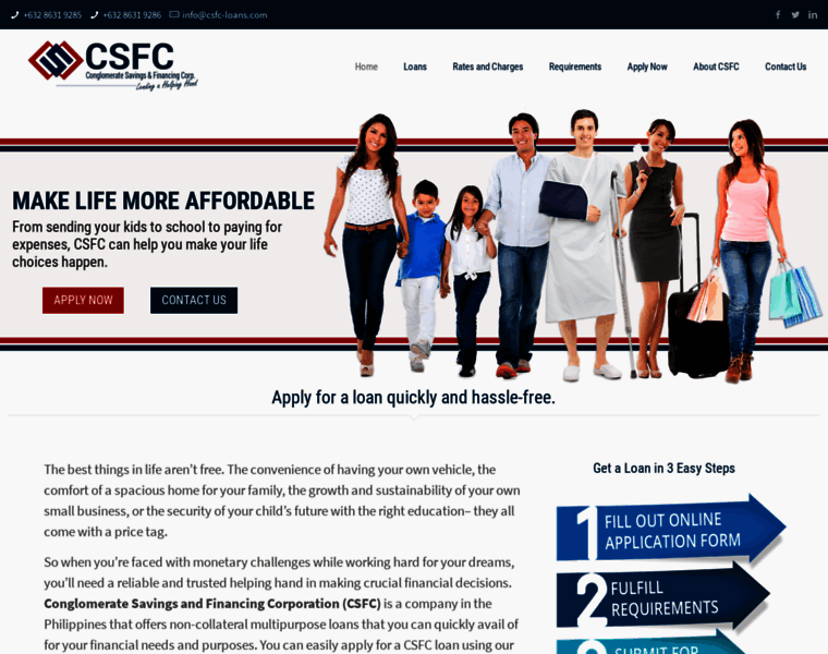 Csfc-loans.com thumbnail