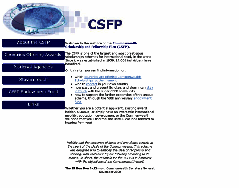 Csfp-online.org thumbnail
