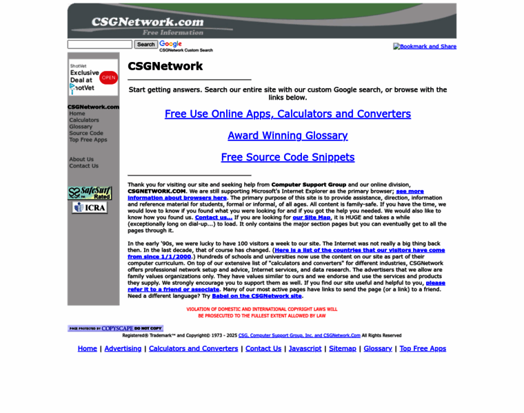 Csgnetwork.com thumbnail Csgnetwork.com thumbnail