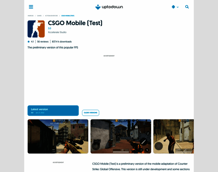 Csgo-mobile-test.en.uptodown.com thumbnail