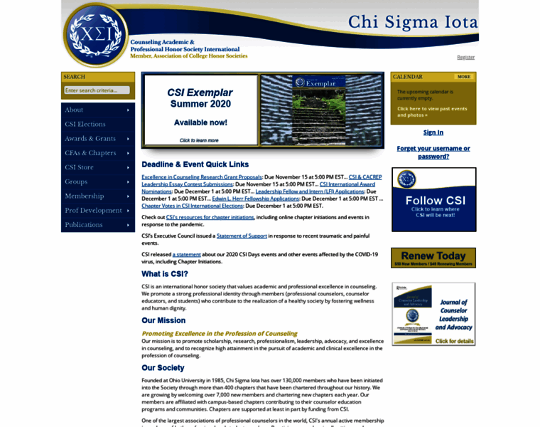 Csi-net.org thumbnail