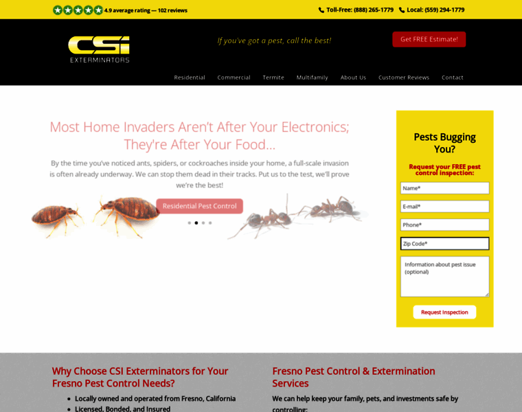 Csiexterminators.com thumbnail Csiexterminators.com thumbnail