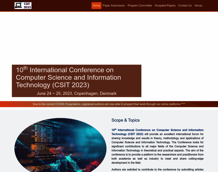 Csit2023.org thumbnail