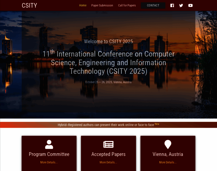 Csity2025.org thumbnail