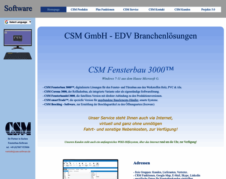 Csm-software.de thumbnail