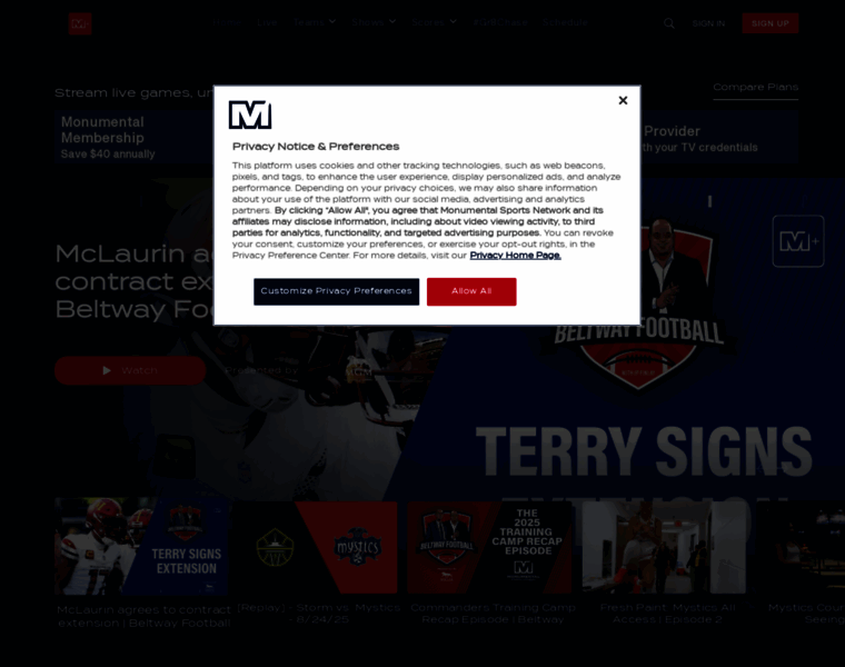 Csnwashington.com thumbnail