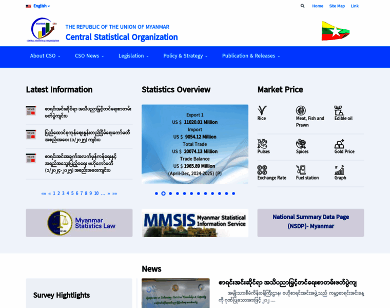 Csostat.gov.mm thumbnail