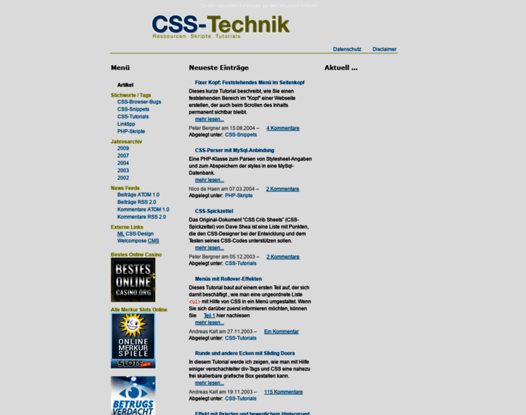 Css-technik.de thumbnail