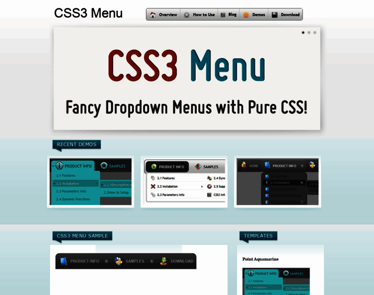 Css3-menu.com thumbnail