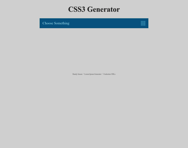 Css3generator.com thumbnail Css3generator.com thumbnail