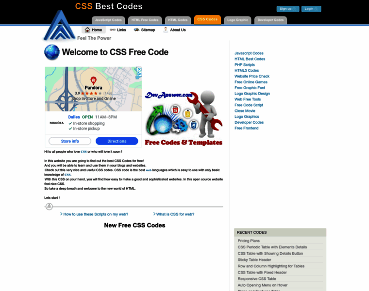 Cssfreecode.com thumbnail Cssfreecode.com thumbnail
