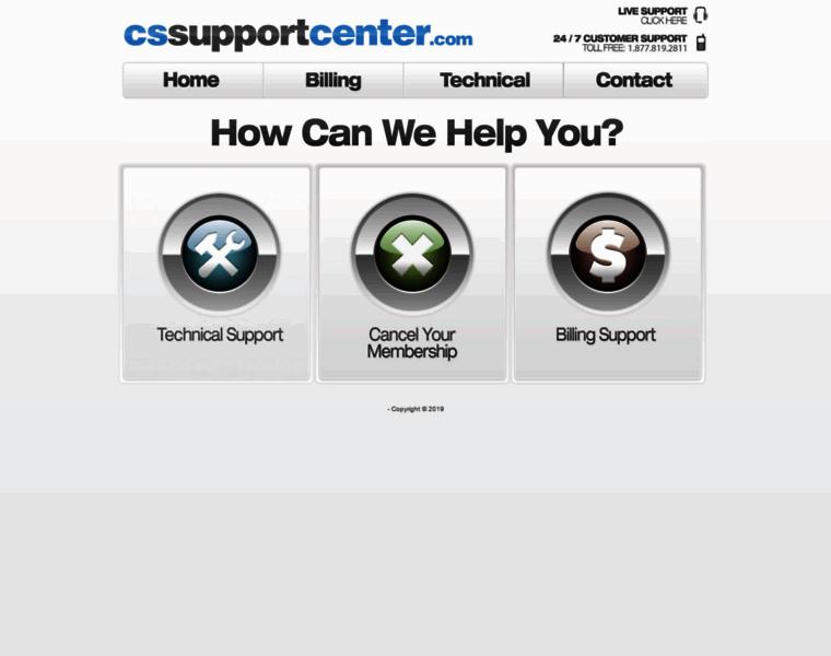 Cssupportcenter.com thumbnail