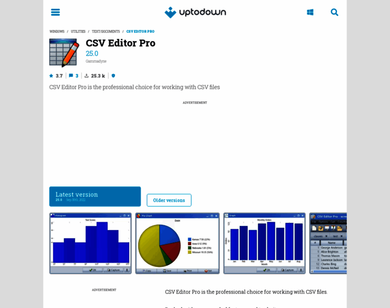 Csv-editor-pro.en.uptodown.com thumbnail