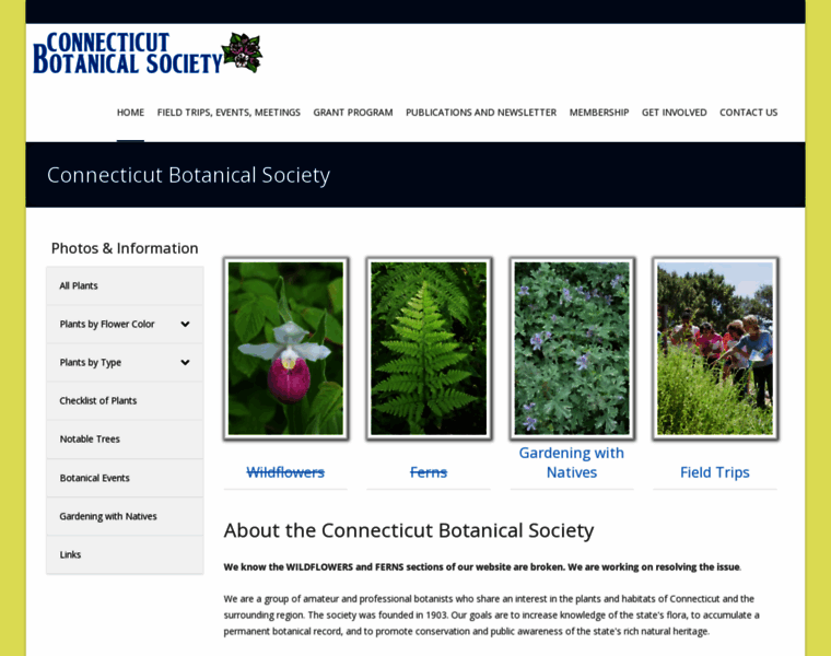 Ct-botanical-society.org thumbnail