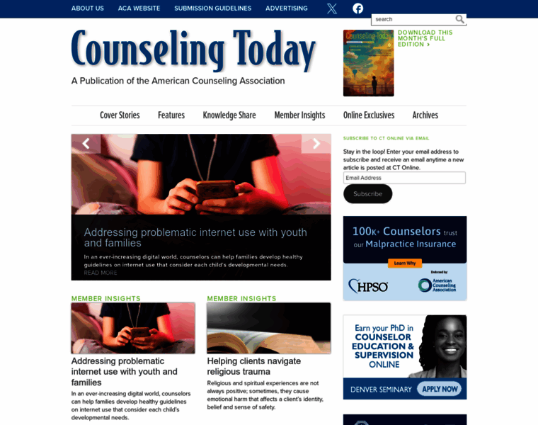 Ct.counseling.org thumbnail