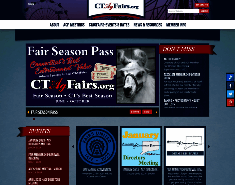Ctagfairs.org thumbnail