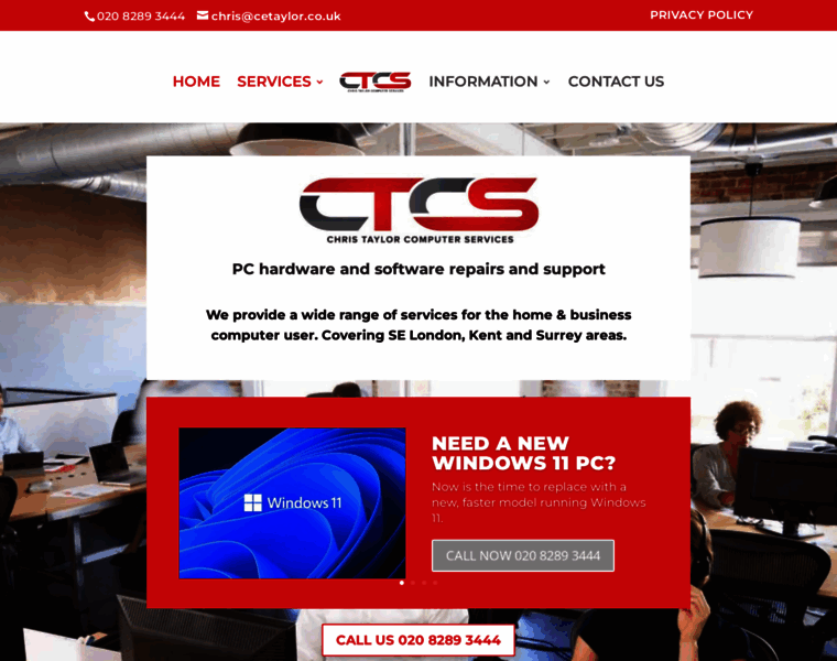 Ctcomputerservices.co.uk thumbnail